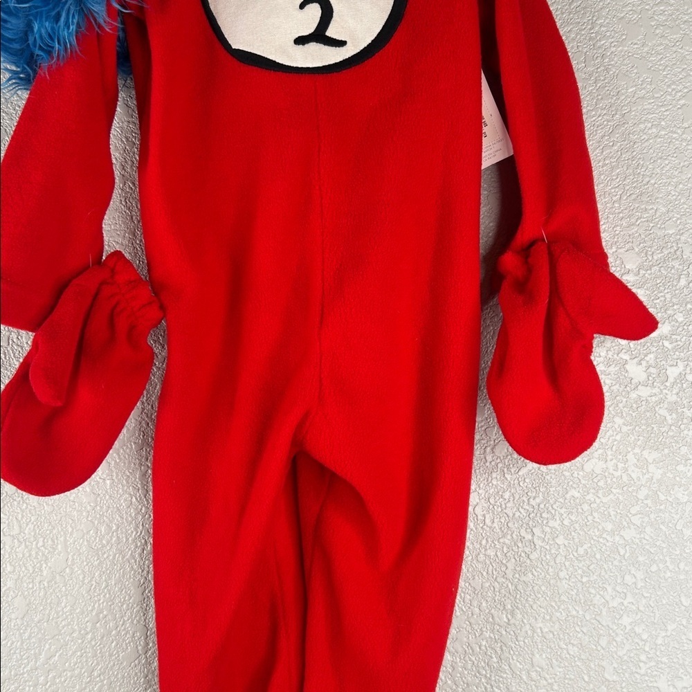 Pottery Barn Kids Dr. Seuss Thing 2 Costume Size 2T-3T Unisex New with tags! - Picture 3 of 11